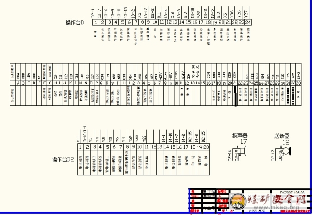 東六絞車電控系統(tǒng)cad圖紙