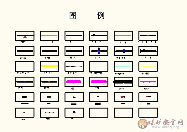 井巷工程常用cad圖例