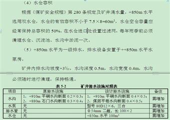 尹家溝煤礦礦井水害防治方案