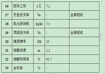 偽傾斜柔性掩護支架采煤工作面《作業(yè)規(guī)程》