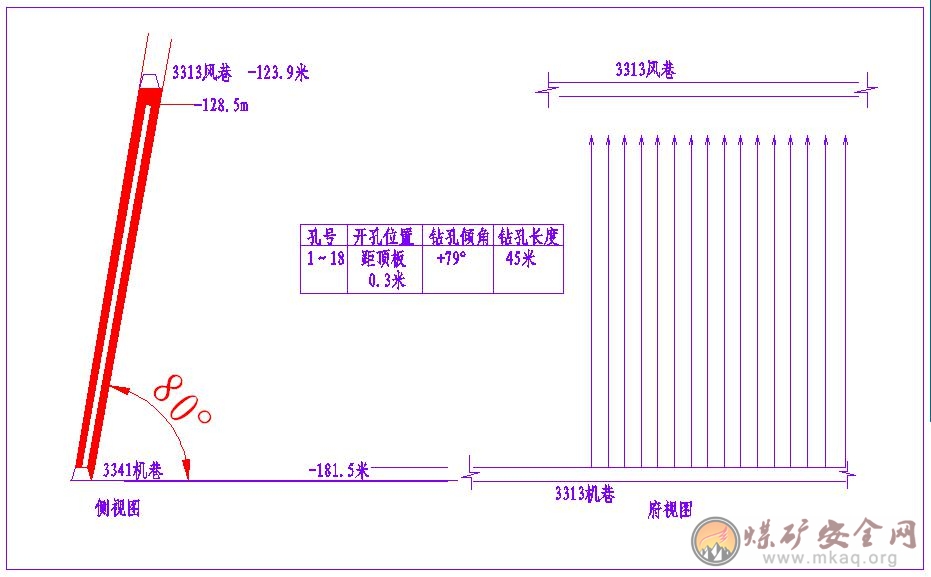 順層鉆孔預(yù)抽3313工作面區(qū)域煤層瓦斯防突措施設(shè)計(jì)說明書