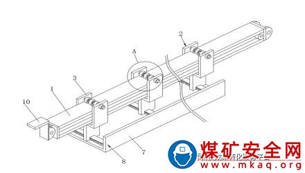 綜采設(shè)備列車(chē)-自移式拖纜裝置