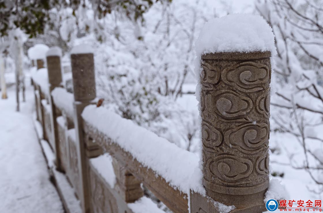  河南能源義煤公司石壕煤礦：這里的雪景美不勝收